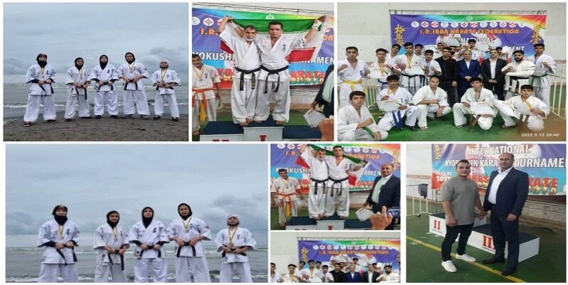 کاراته کاران رفسنجانی مدالهای مسابقات بین المللی را درو کردند
