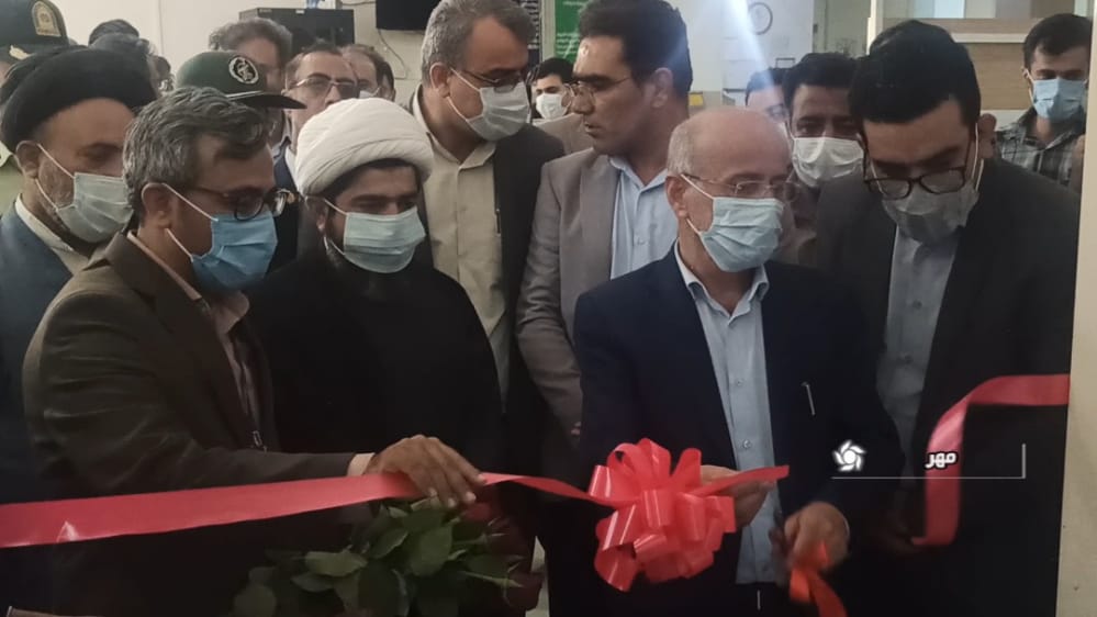 افتتاح بخش دیالیز بیمارستان شهرستان مُهر