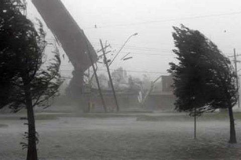 هشدار مدیریت بحران مازندران درباره وزش باد شدید و رگبار باران