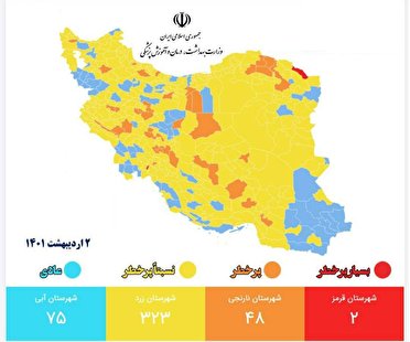 چایپاره در وضعیت نارنجی