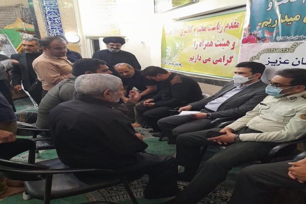 بررسی معضلات اجتماعی محله خزانه تهران با حضور معاون دادستان