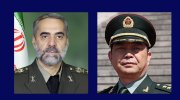 وزیر دفاع چین، فردا درتهران