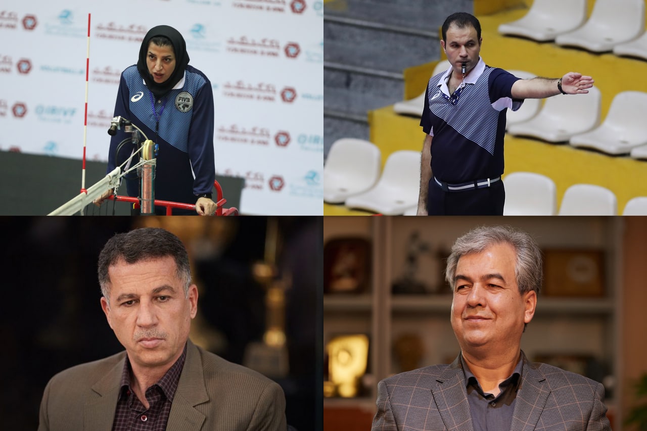 حضور داوران ایرانی در رویداد‌های فدراسیون جهانی والیبال