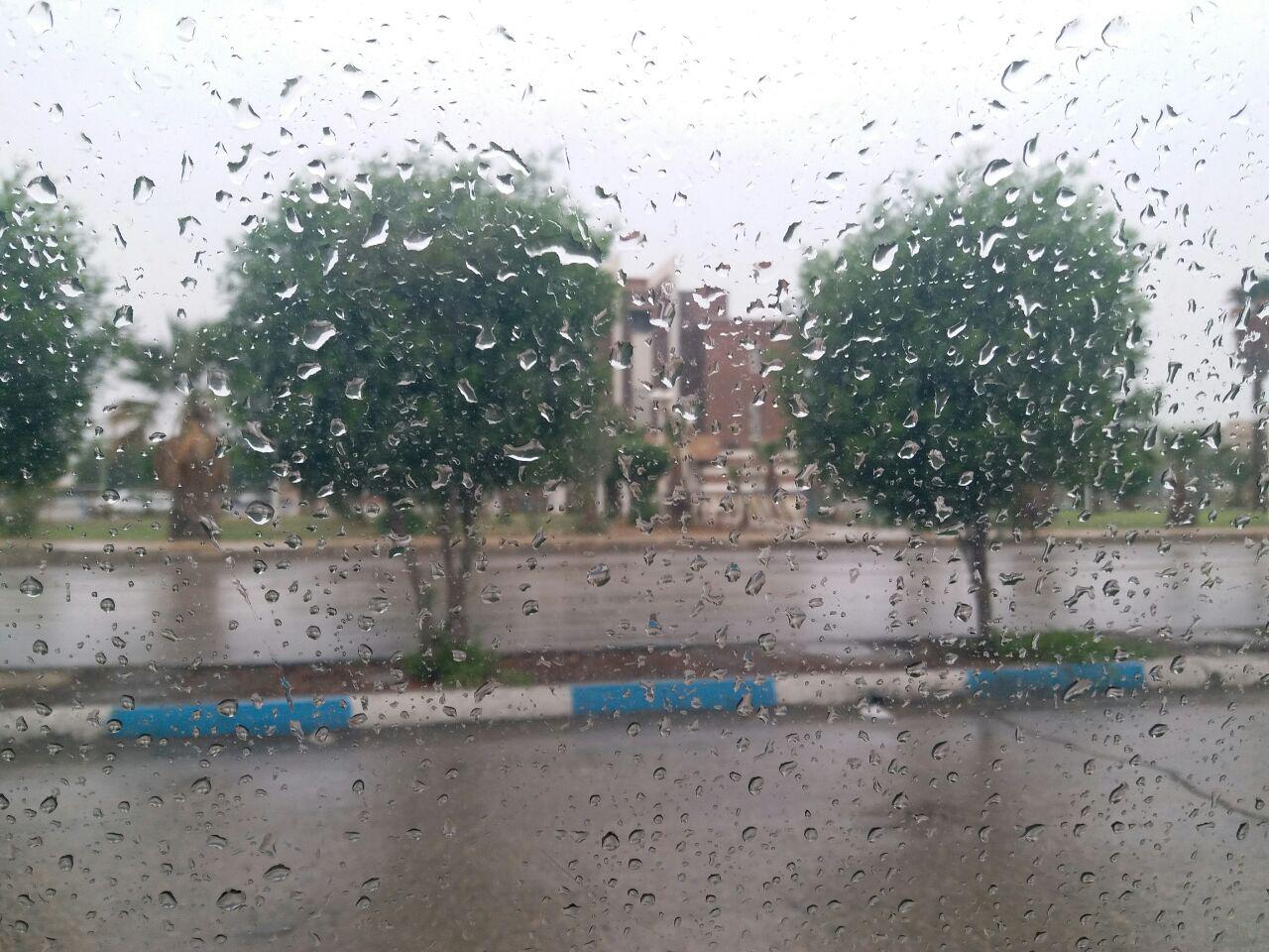 بارش باران در آبادان و خرمشهر