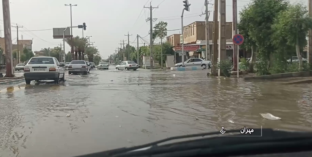 خسارت هفتاد درصدی به مزارع گندم مهران در فصل برداشت