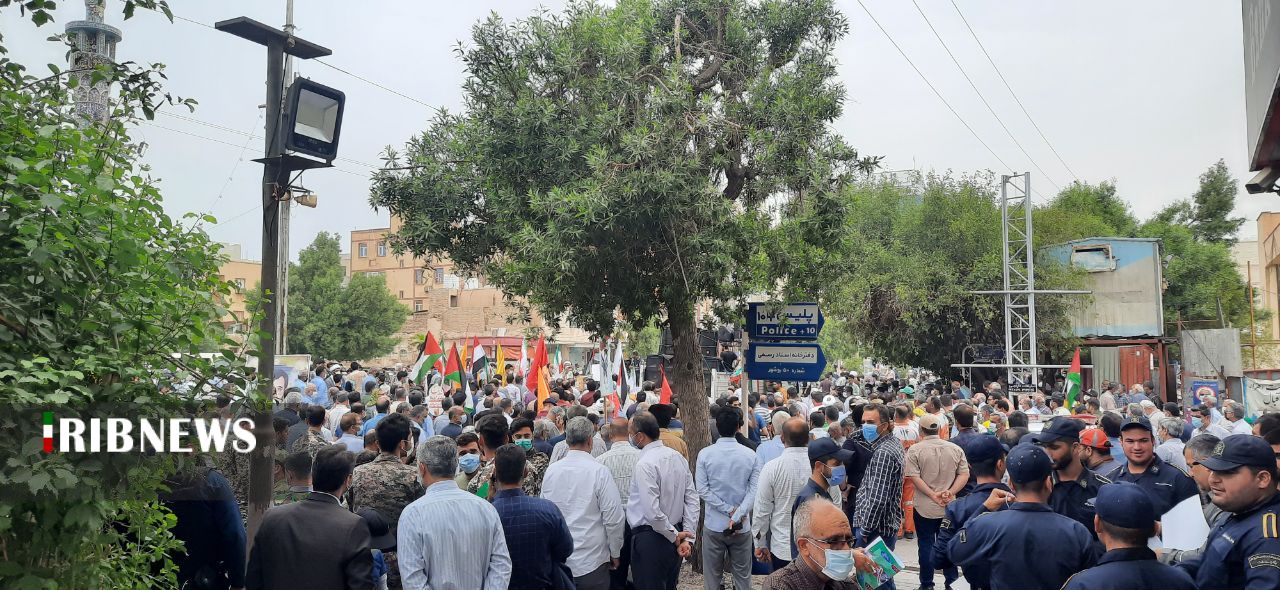 راهپیمایی روز جهانی قدس ۱۴۰۱ در بوشهر آغاز شد