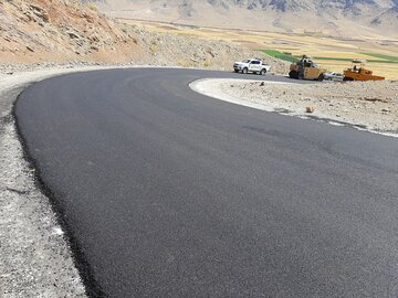 آسفالت ۱۰۰ کیلومتر راه‌های روستایی استان اردبیل