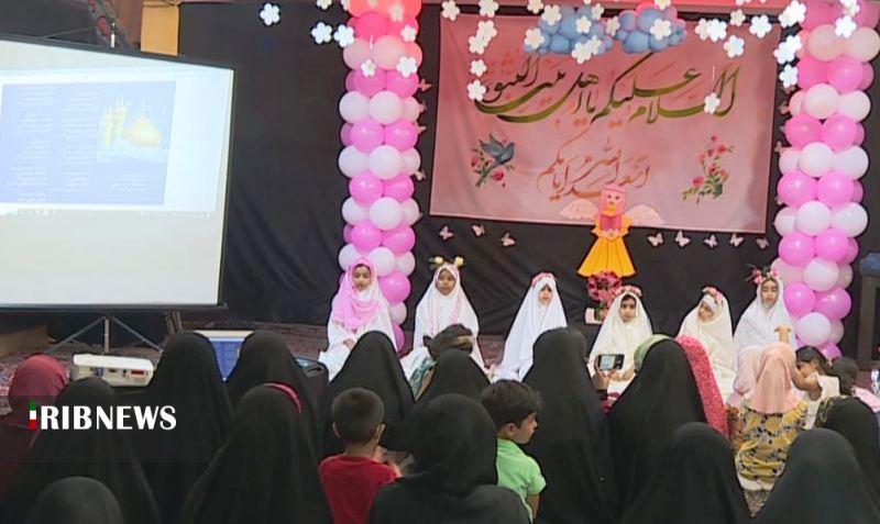 جشن تکلیف ۲۵ نفر از دانش آموزان کیش