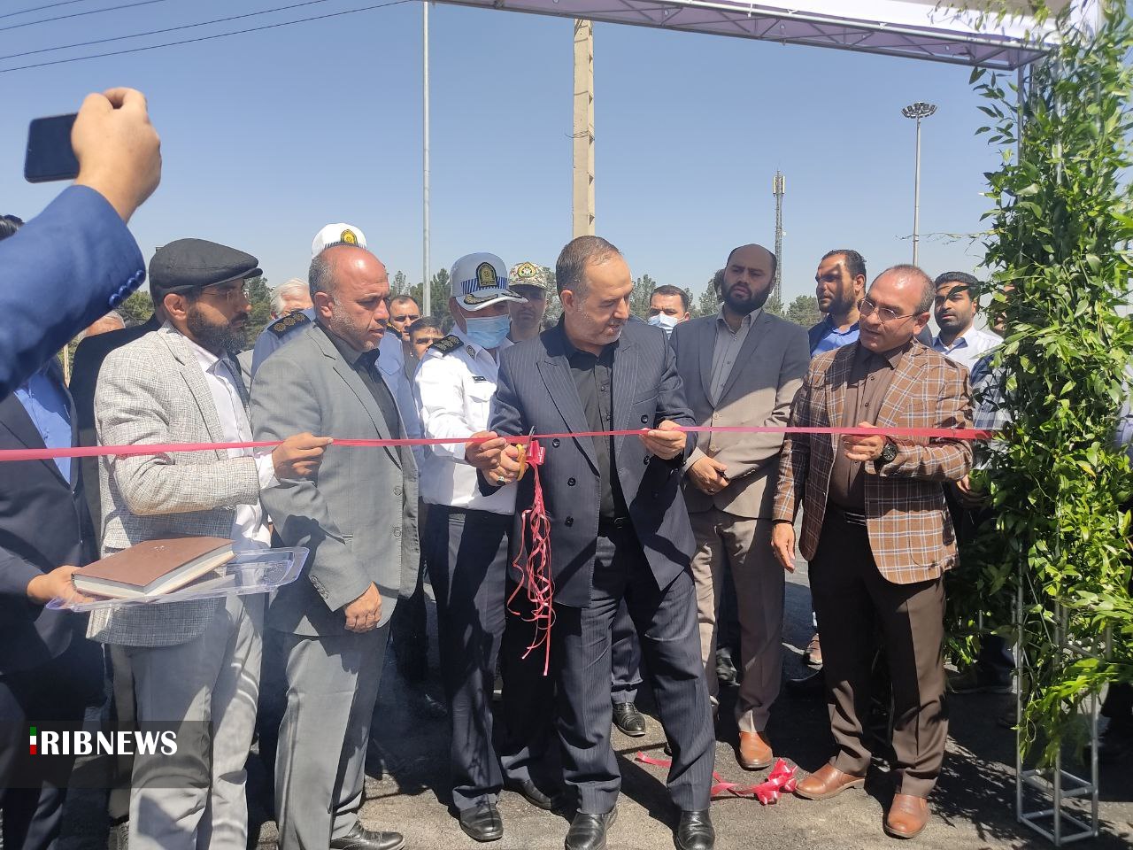 افتتاح طرح بهسازی و مناسب خیابان شهید تهرانی مقدم کهریزک