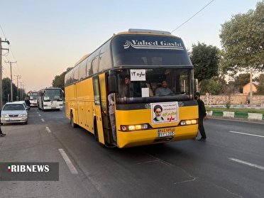 اعزام زائر از ساوه و زرندیه به مرقد مطهر امام راحل