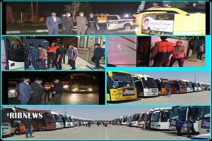 اختصاص ۵۴ دستگاه اتوبوس برای اعزام زائران به مرقد امام راحل