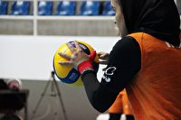آخرین تمرین تیم ملی والیبال نوجوانان دختر پیش از آغاز قهرمانی آسیا