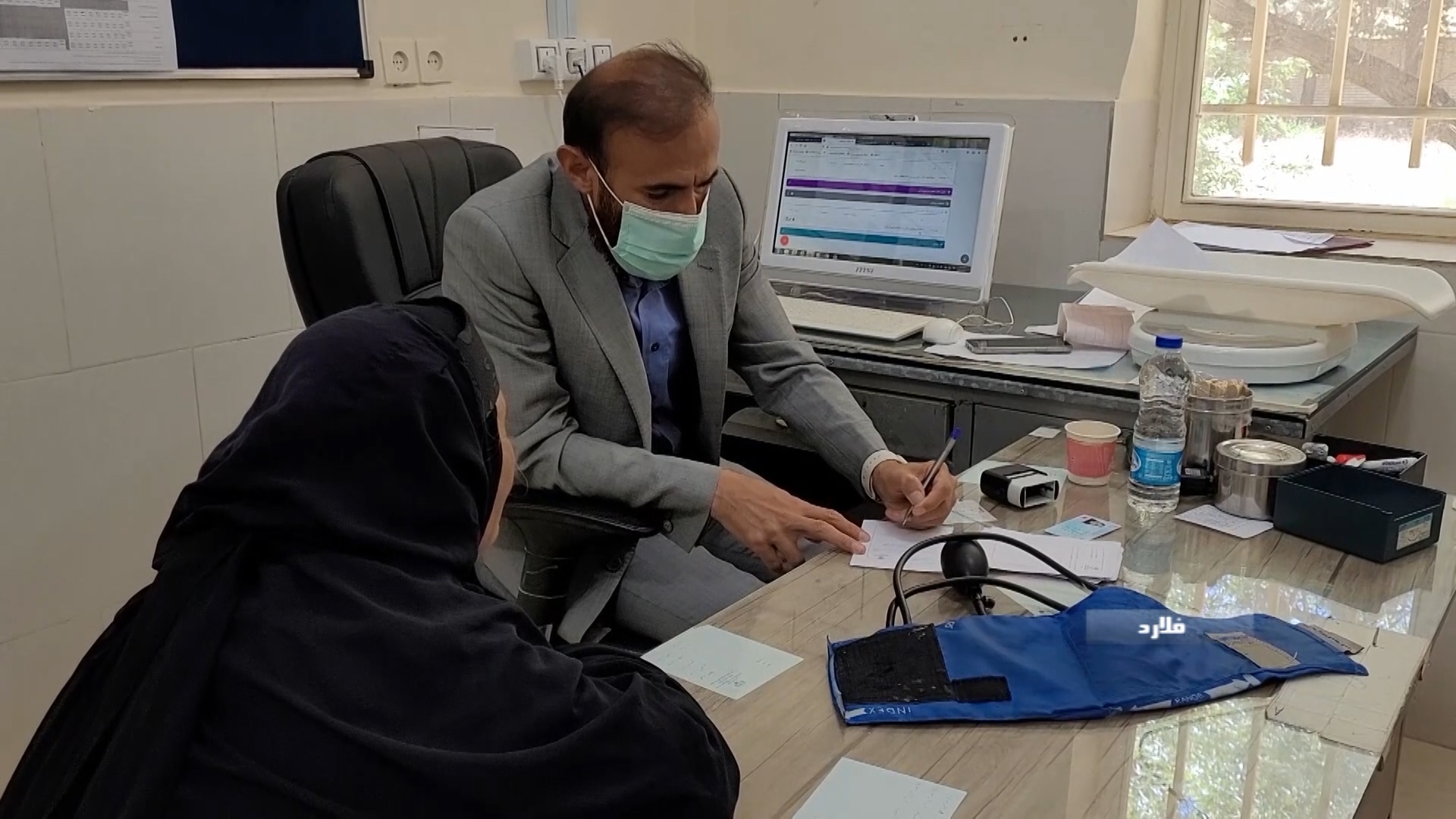 ارائه خدمات بهداشتی و درمانی گروه‌های جهادی درفلارد+فیلم