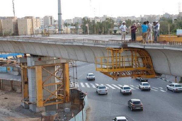 شمارش معکوس برای افتتاح تقاطع غیرهمسطح شهید کجباف اهواز