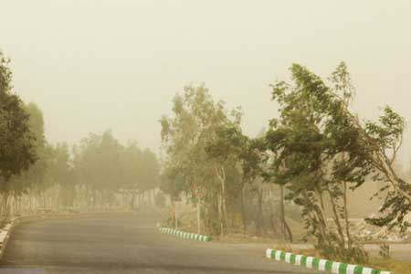 وقوع وزش باد‌های متوسط تا شدید در خوزستان