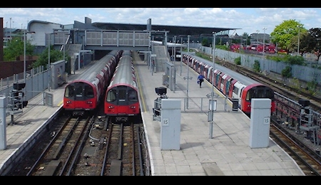 تخلیه ایستگاه مترو در لندن