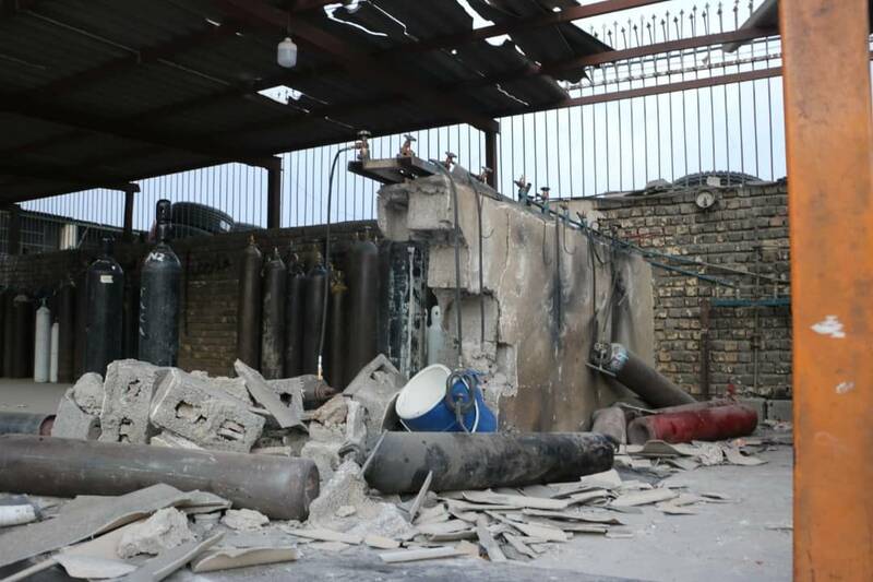 انفجار کارخانه شارژ کپسول اکسیژن در ترکیه