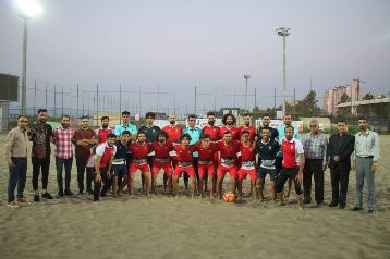 نماینده فوتبال ساحلی گیلان میهمان دریانوردان بوشهر