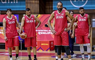 غلبه تيم ملي بسکتبال بر ایران نوین