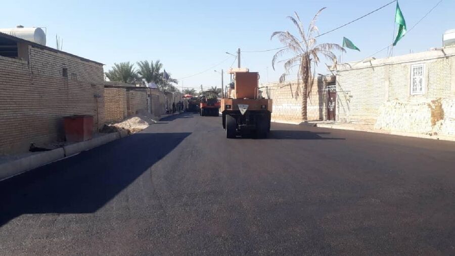 آغاز بهسازی معابر روستایی شهرستان کرخه