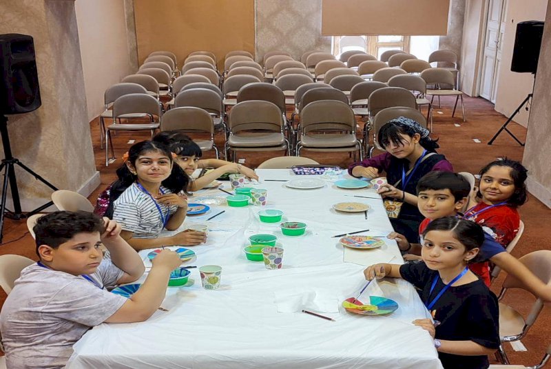 برگزاری کارگاه صنایع‌دستی برای کودکان در کاخ گلستان
