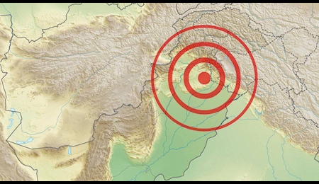 زلزله مناطق وسیعی از پاکستان را لرزاند