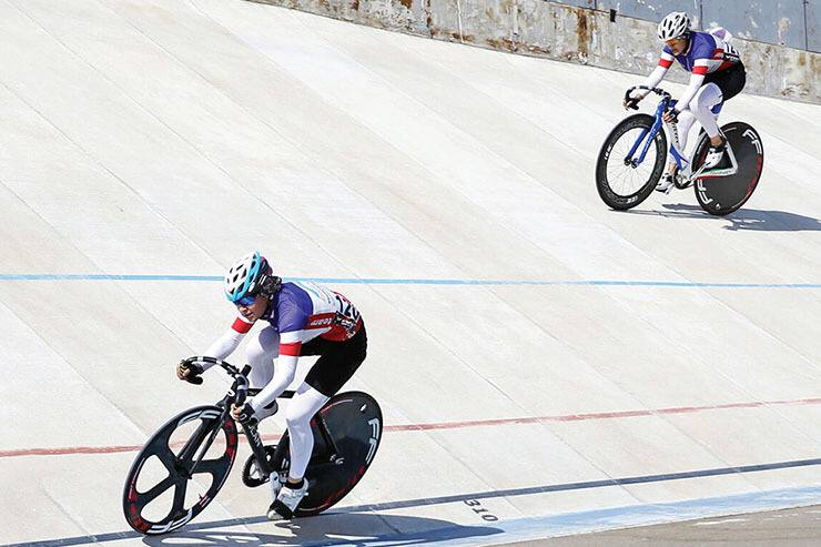 برنز دختر رکاب‌زن ایران در قهرمانی آسیا