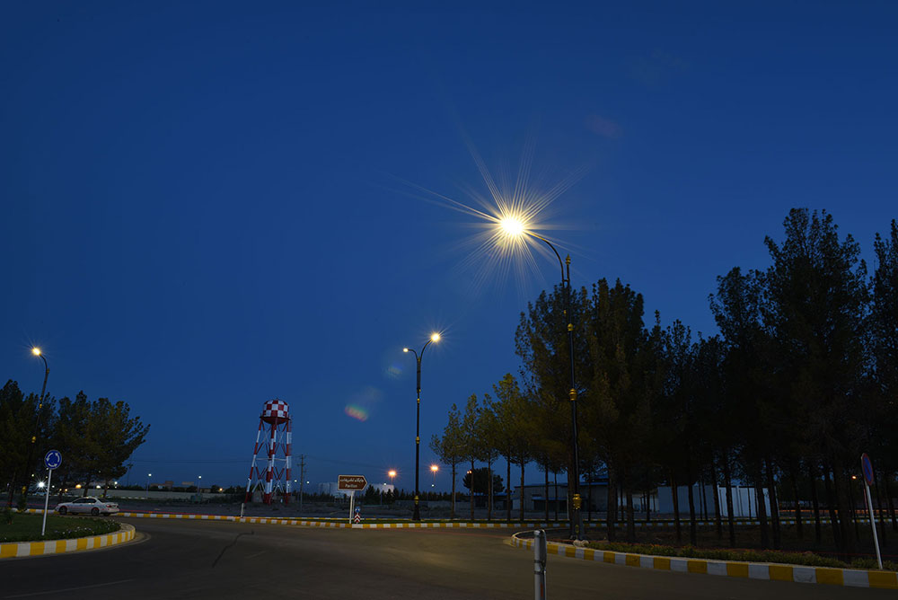 پایانِ طرح روشناییِ فرودگاه اصفهان