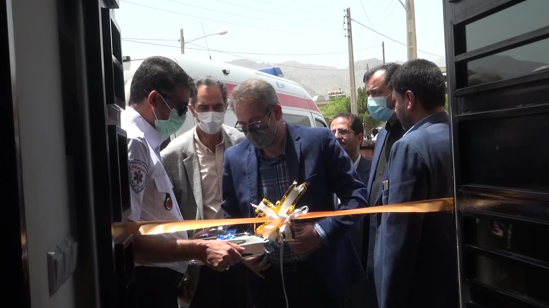افتتاح هشتمین پایگاه اورژانس شهری بیرجند