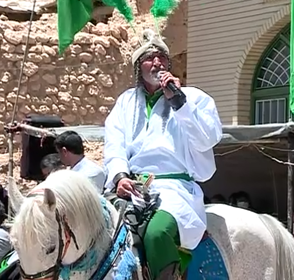 مراسم تعزیه خوانی در شهرستان کمیجان