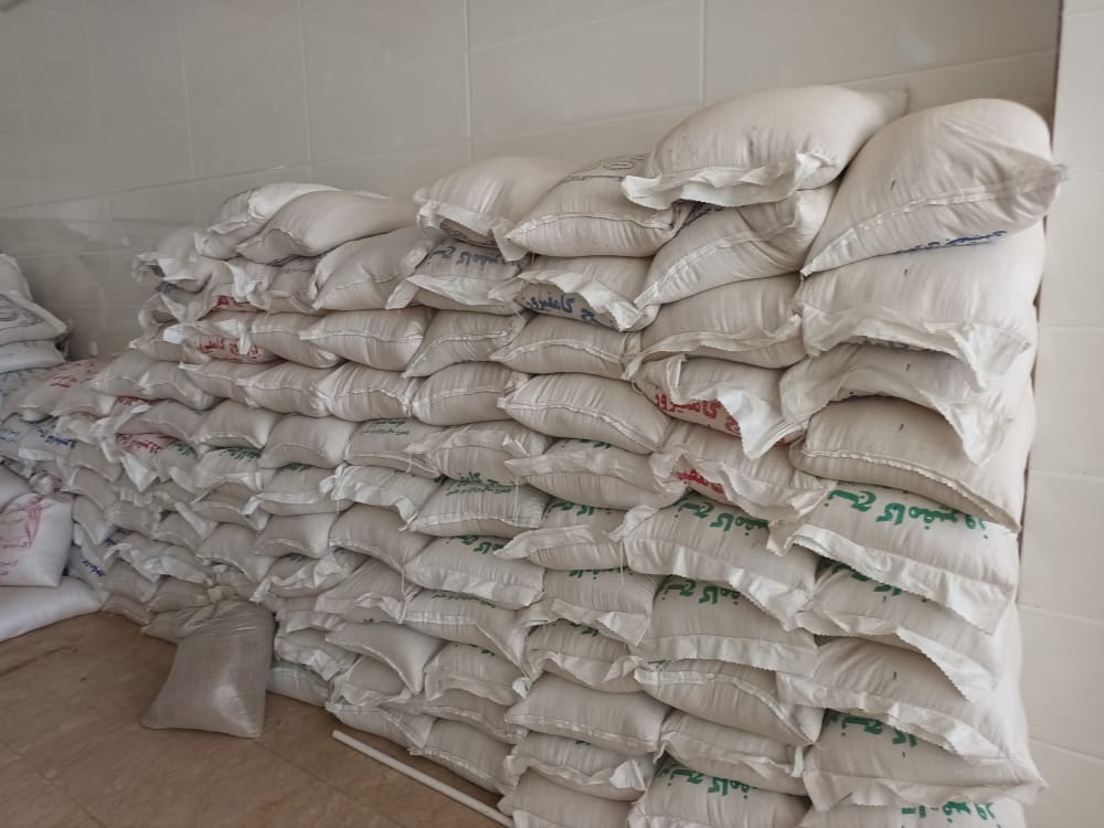 کشف ۶۴۴ تن برنج و گندم احتکار شده درخرامه