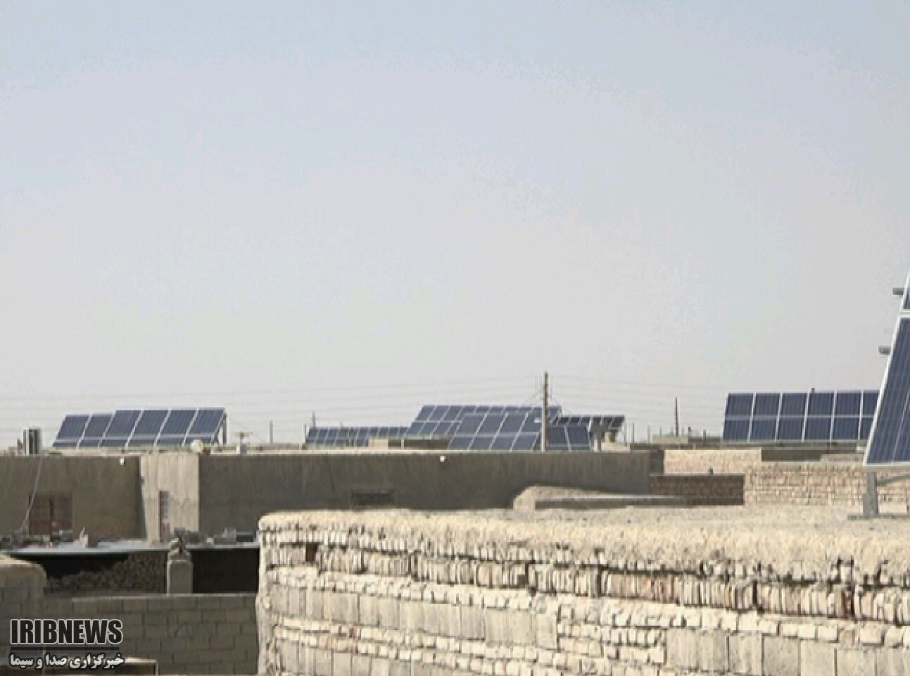 بهره برداری از پنل خورشیدی در روستا‌های شهرستان هیرمند