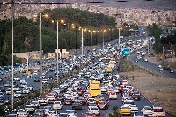 ترافیک سنگین در محور‌های هراز و شهریار-تهران
