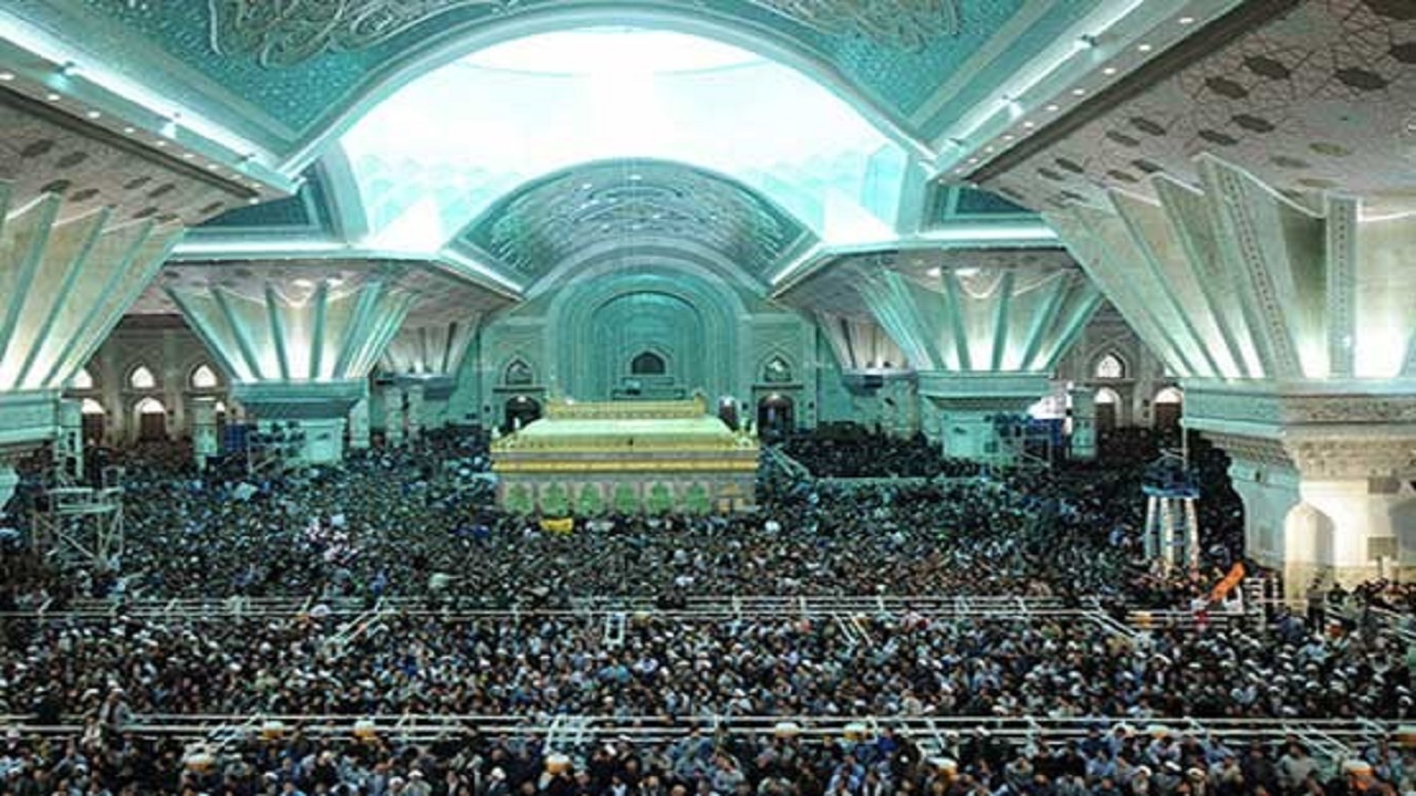 حضور بیش از ۴ هزار زائر قزوینی در مراسم ارتحال امام خمینی (ره)