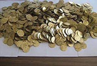 کشف ۳۵۰ قطعه سکه متعلق به دوره ساسانی در اراک