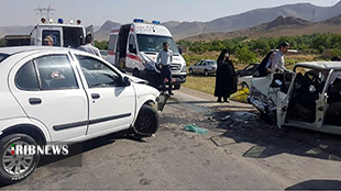 تصادف خونین در جاده نهاوند به نورآباد