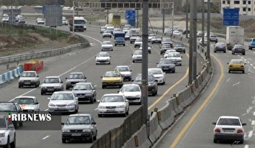 افزایش تردد در جاده های استان