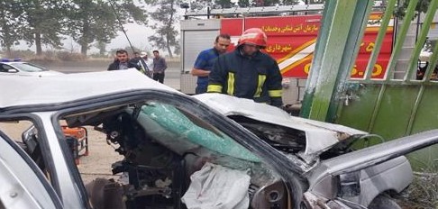 سه کشته در تصادف جاده گرگان- کردکوی