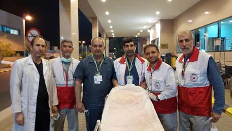 احیای قلبی زائر ۵۷ ساله در بیمارستان هلال‌احمر در مکه