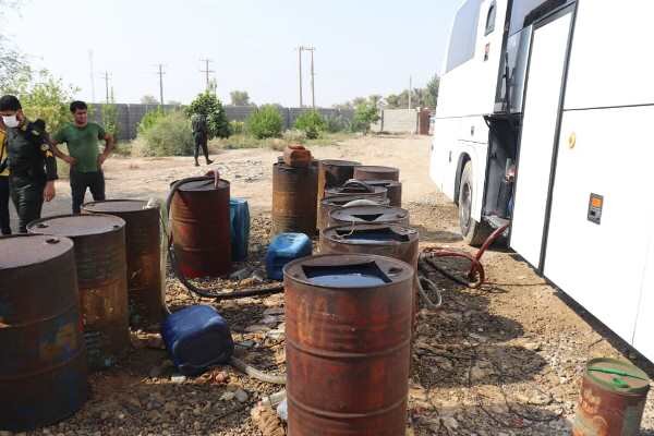 کشف ۱۰ هزار لیتر گازوئیل قاچاق در تهران