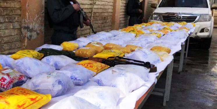 کشف ۲ تن و ۳۸۳ کیلو مواد افیونی در سیستان و بلوچستان