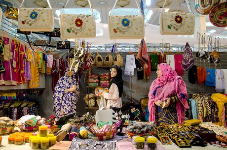 برپایی بازارچه صنایع‌دستی در کاخ مروارید