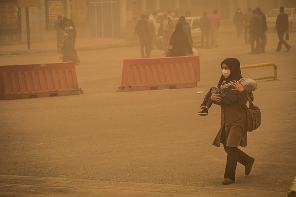 منشاء ۹۵ درصد گرد و غبار‌های خوزستان، خارجی است
