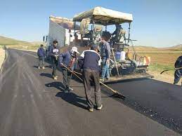 آسفالت ۳۴ کیلومتر راه روستایی در شهرستان بوکان