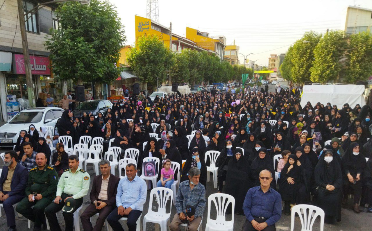 برپایی اجتماع عفاف و حجاب در ماسال