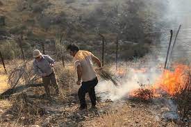 آمادگی برای مهار آتش‌سوزی احتمالی مراتع و جنگل‌های چهارمحال و بختیاری