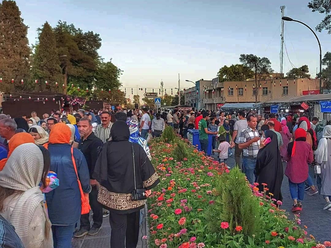 استقبال گردشگران و شهروندان شیراز از جشنواره اقوام در شیراز