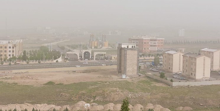 هشدار زرد برای تداوم گردوغبار در زنجان