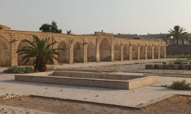 مرمت ۲۵ حجره بازار تاریخی بلادشاپور کهگیلویه