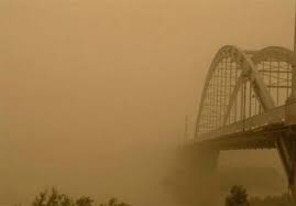 ماندگاری گرد و خاک در آسمان خوزستان